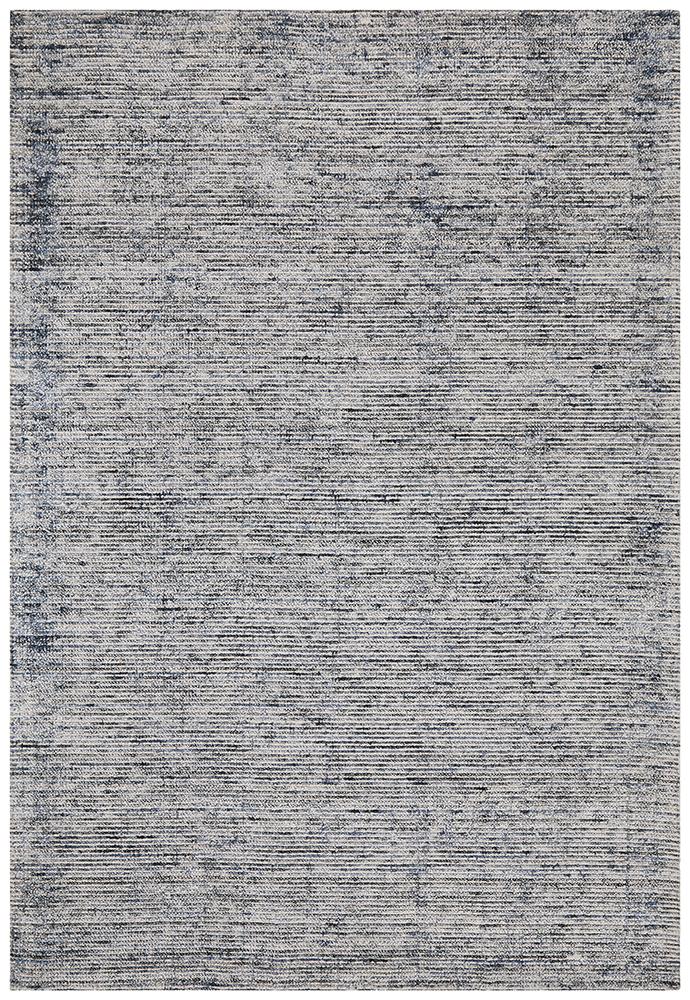 Allure Indigo Cotton Rayon Rug