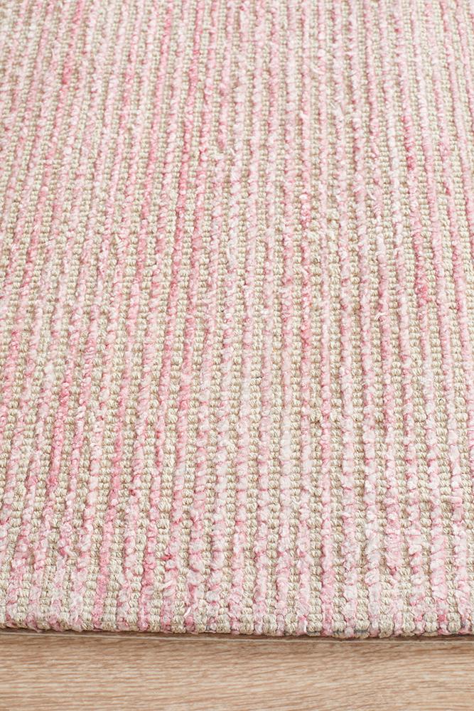 Allure Rose Cotton Rayon Rug