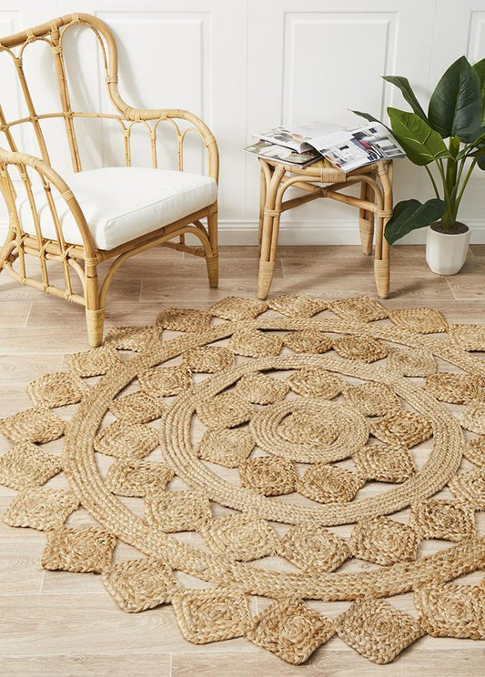 Atrium Tessellate Natural Rug