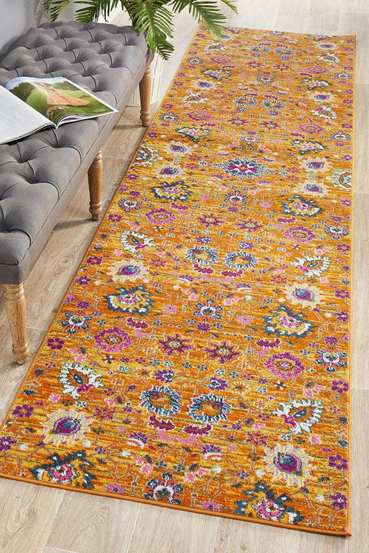 Babylon 210 Rust  Runner Rug