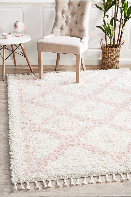 Saffron 33 Pink Rug