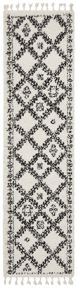 Saffron 33 White Rug