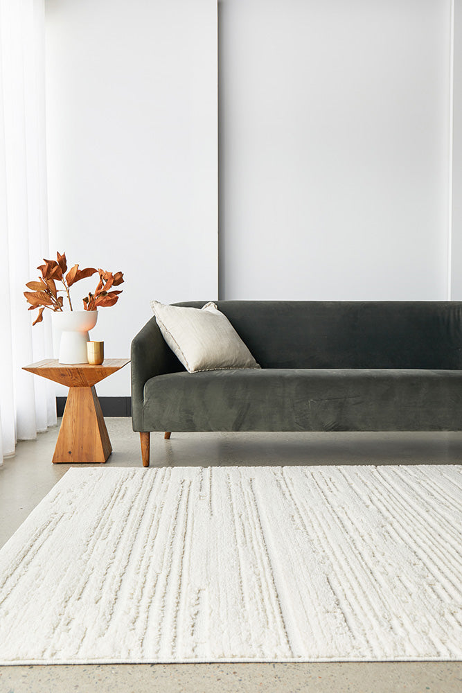 Serenade Ezra White Rug