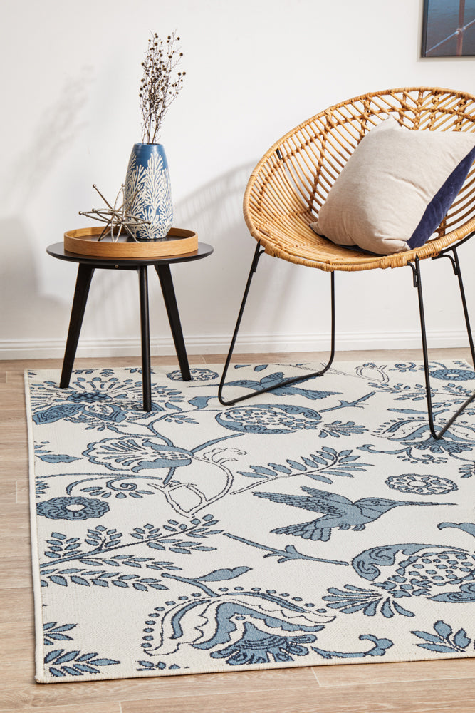 Seaside 7777 White Rug