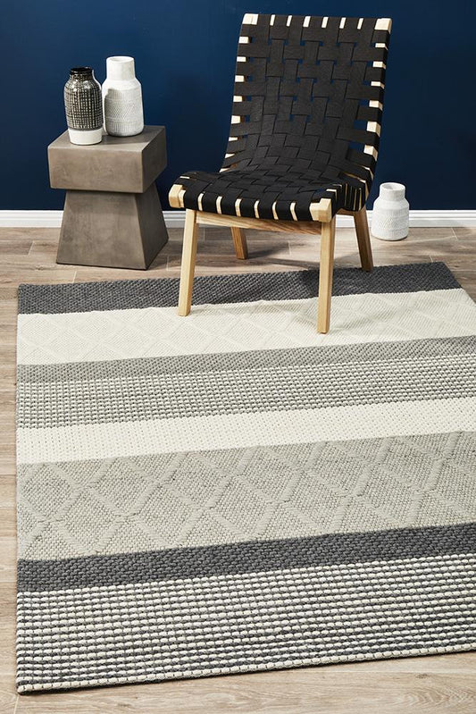 Studio Karlsson Wool Hatch Textured Rug