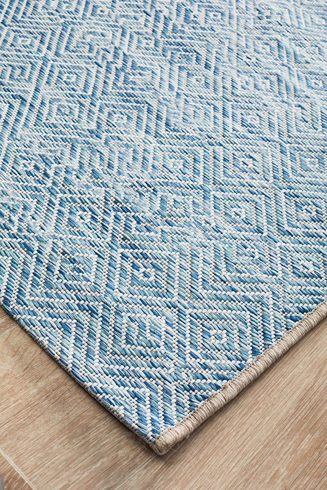 Rug Culture Terrace 5500 Blue Runner Rug