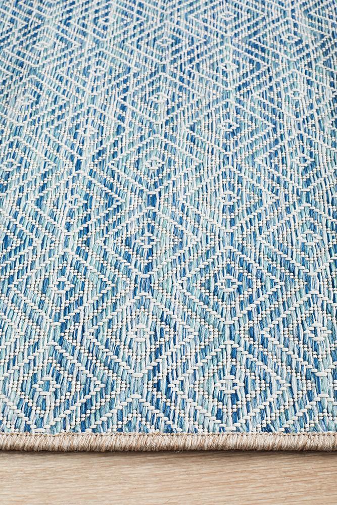 Rug Culture Terrace 5500 Blue Runner Rug