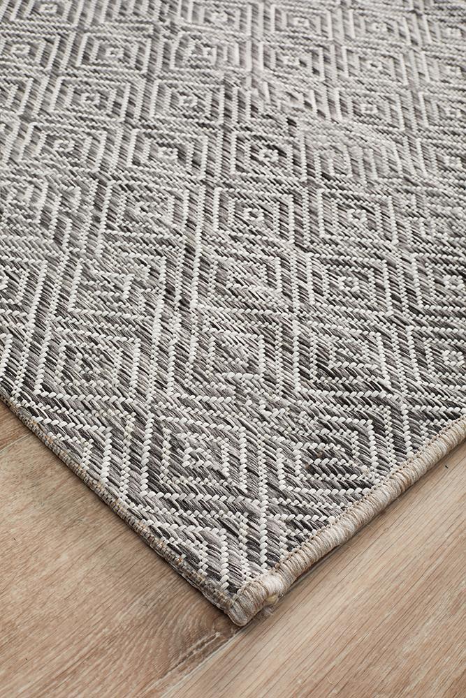 Rug Culture Terrace 5500 Grey Runner Rug