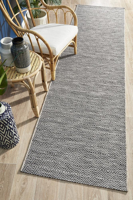 Rug Culture Terrace 5500 Grey Runner Rug