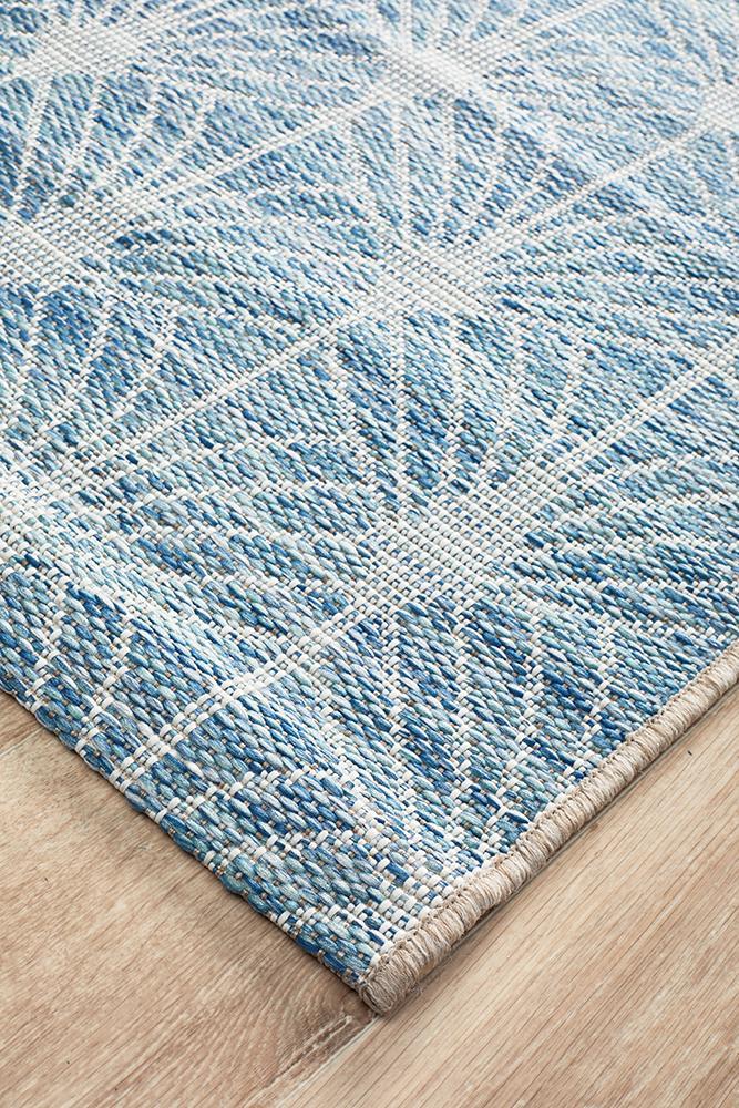 Rug Culture Terrace 5502 Blue Runner Rug