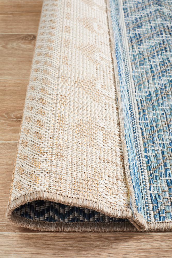 Rug Culture Terrace 5505 Blue Runner Rug