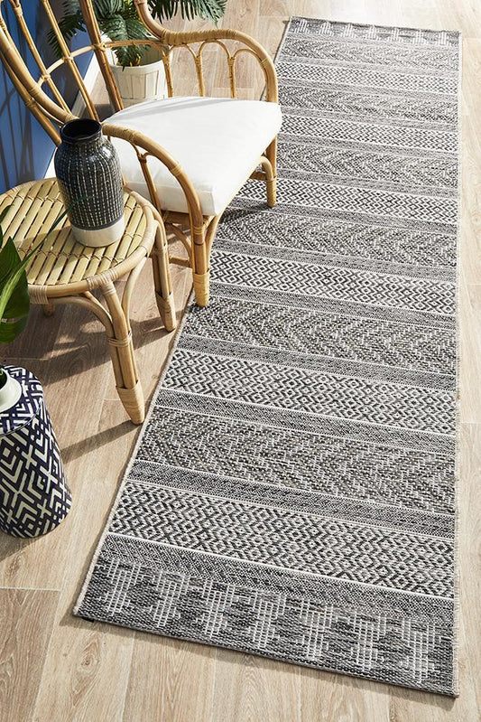 Rug Culture Terrace 5505 Grey Runner Rug