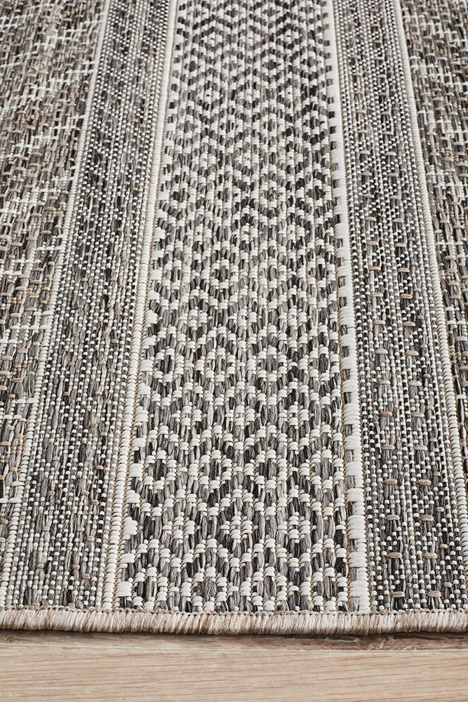 Rug Culture Terrace 5505 Grey Runner Rug